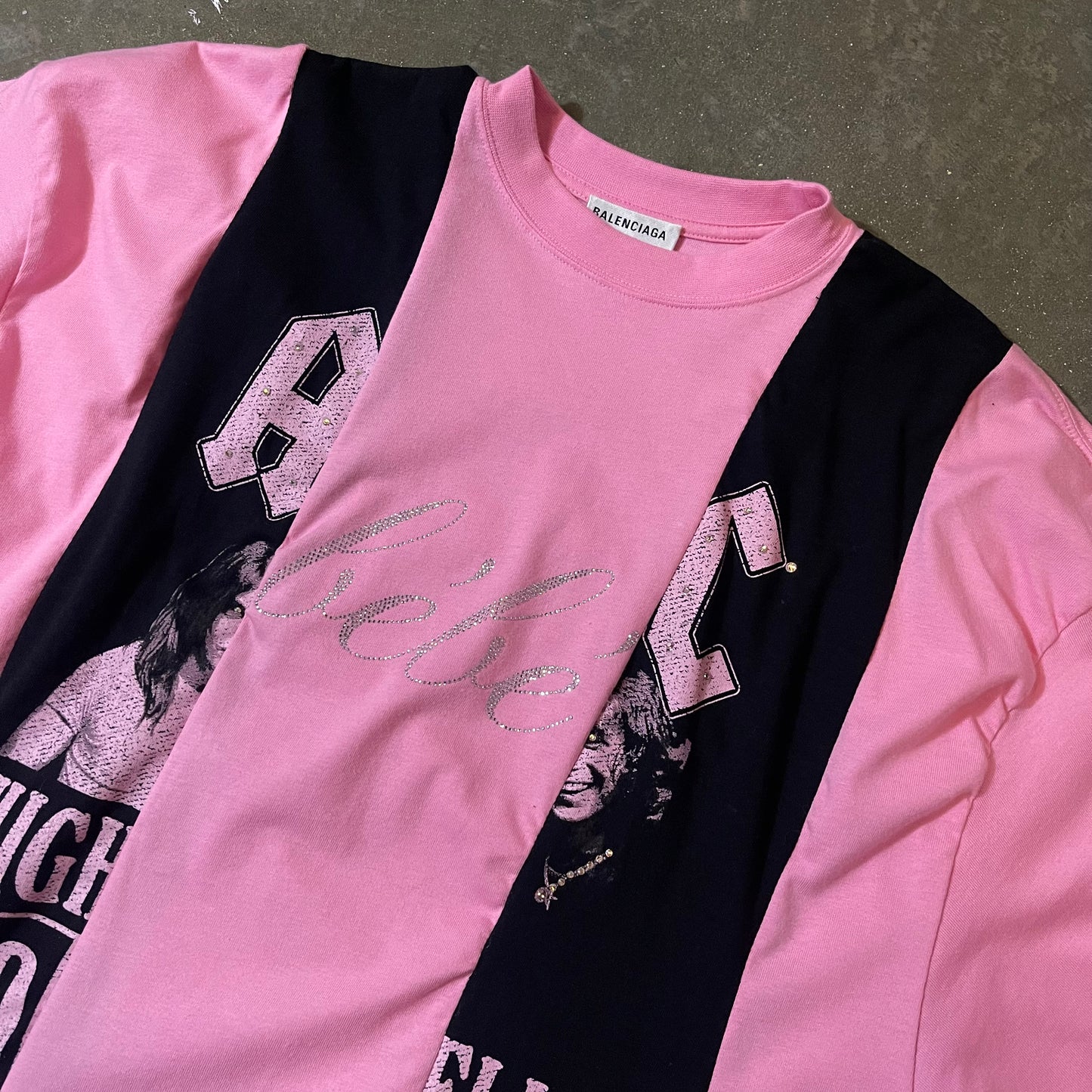 1OF1 AC/DC X BEBÉ BALENCIAGA TSHIRT